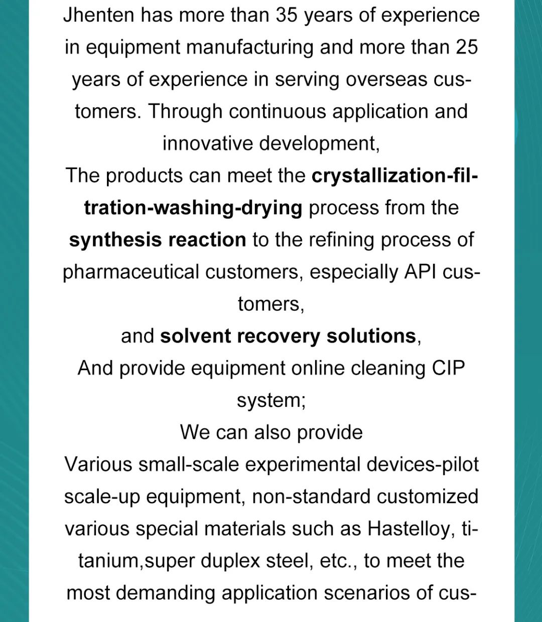 Jhenten Machinery  invites you to CPHI & PMEC China 2023！(圖6)